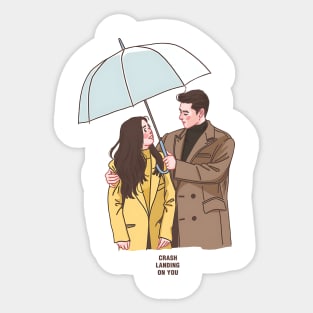 K-Drama Crash Landing On You Sticker